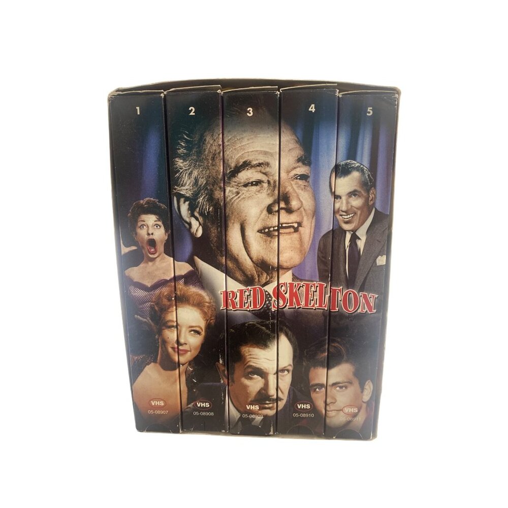 Red Skelton 1998 Collectors Edition 5-Pack VHS Comedy